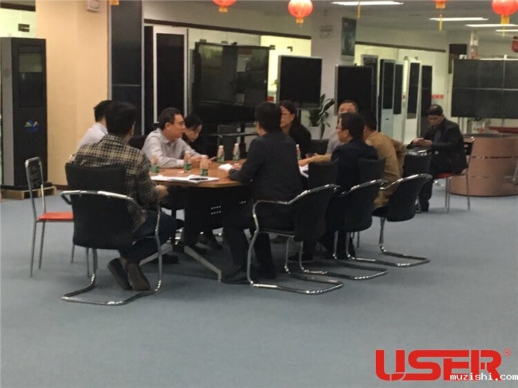 华体汇体育官网入口科技迎接宝安区经济调研团走访