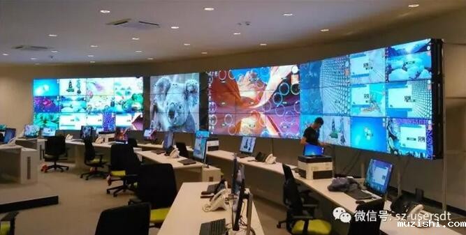 塞尔维亚 某部队液晶拼接案例